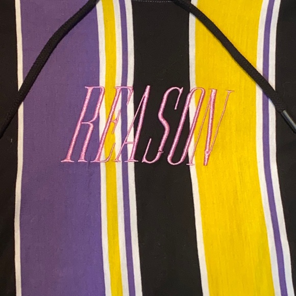 Reason hooded Tshirt size S - Picture 3 of 4